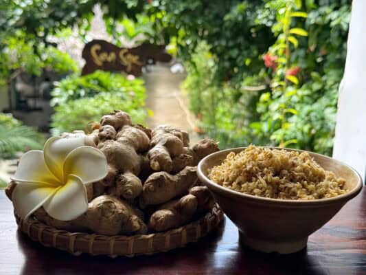 công dụng của gừng