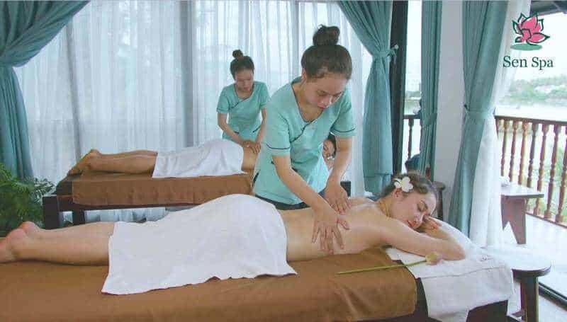 Body massage - Sen Spa Signature