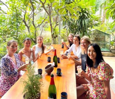 Group ladies happied at Sen Spa Nha Trang