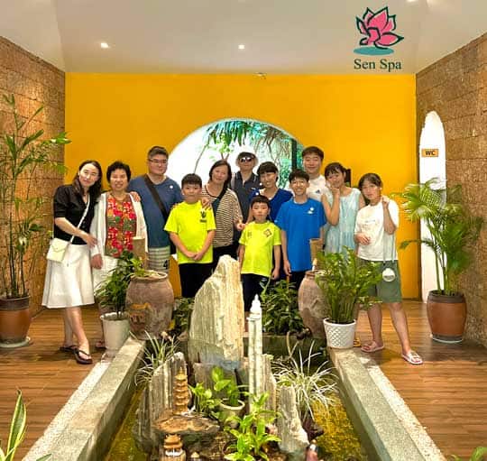 korean family like sen spa