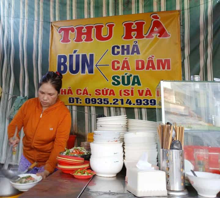 bún cá thu hà 