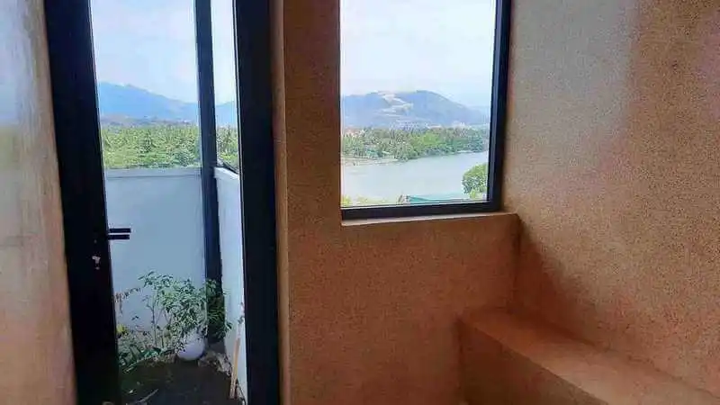 Phòng xông hơi ướt view thiên nhiên