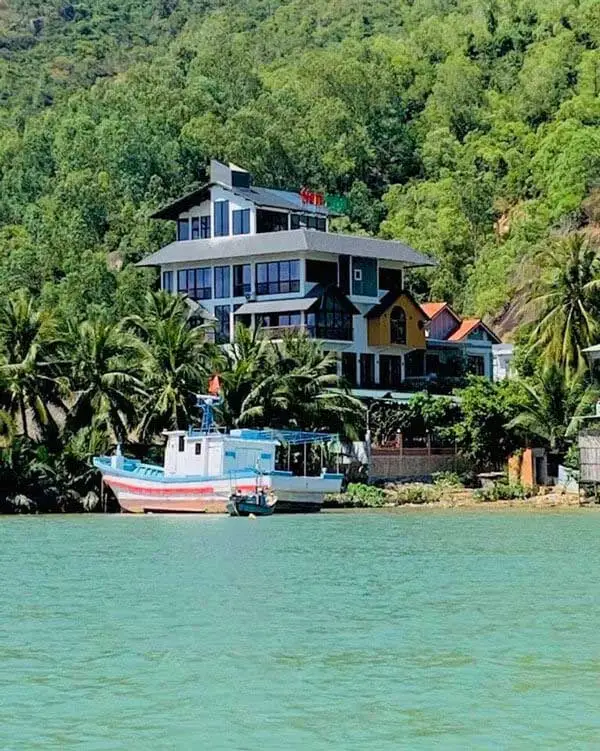 View thiên nhiên của Sen Spa Nha Trang cực thư giãn