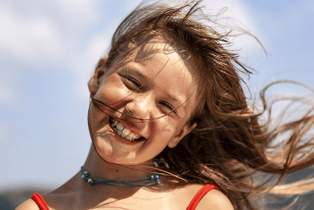 Discover the Surprising Health Benefits of Laughter for Mind and Body young girl, girl, sunburnt