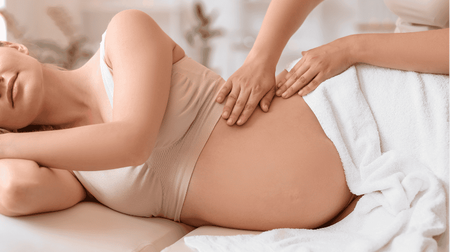 massage mẹ bầu