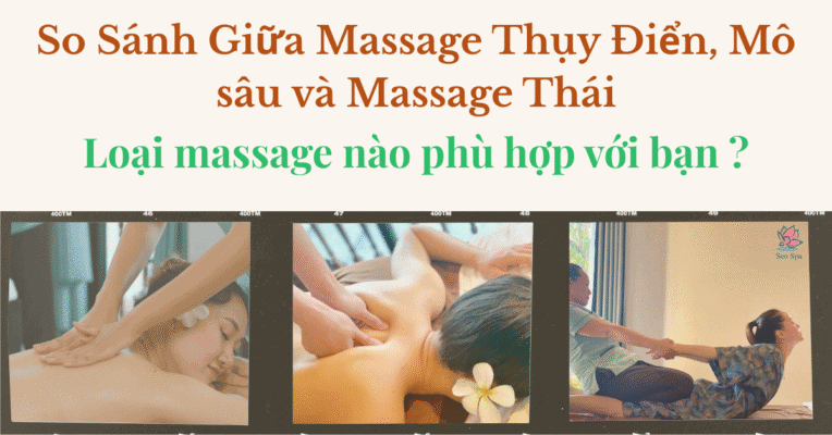 Deep Tissue vs. Swedish vs. Thai Massage
