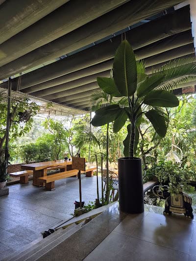 garden corner at Sen Spa