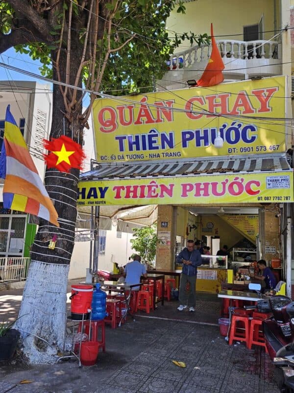 quán chay thiên phước