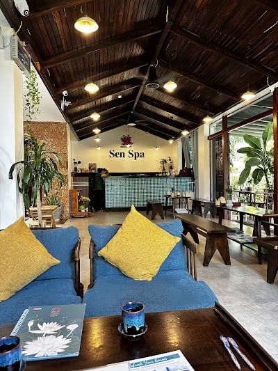 reception area at Sen Spa Nha Trang