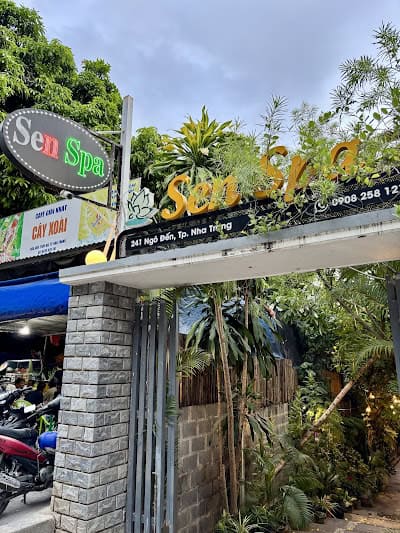 the facade of Sen Spa