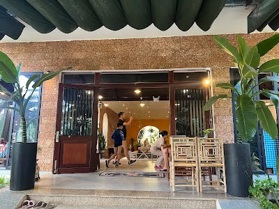 the front of reception area