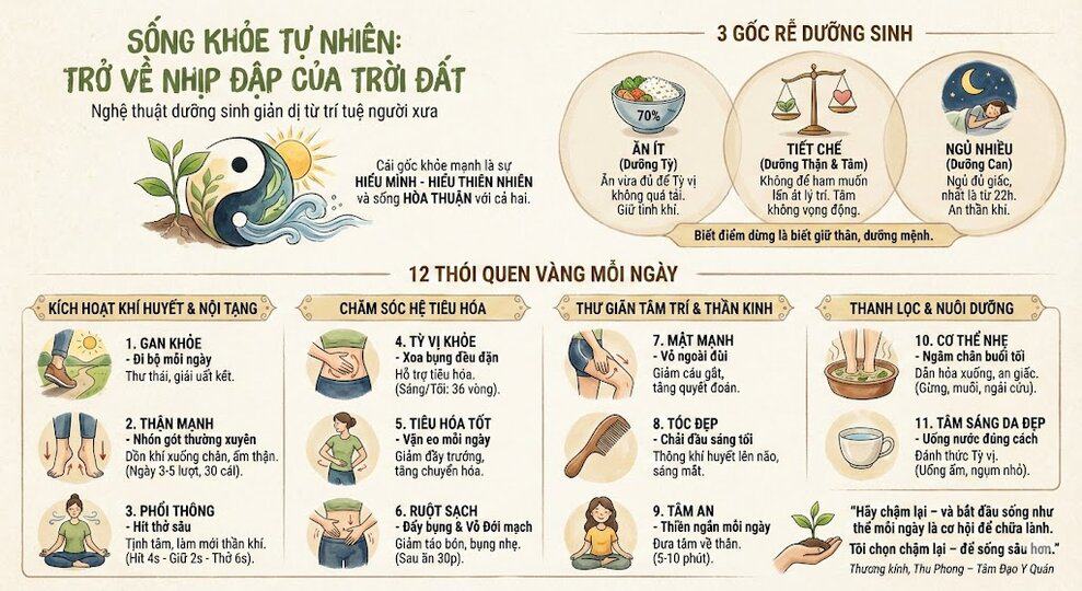 sống khỏe thuận tự nhiên