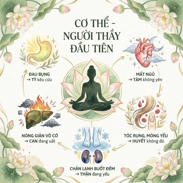 lắng nghe cơ thể