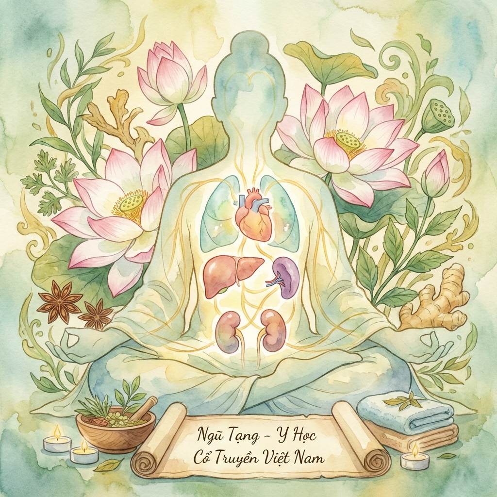 ngũ tạng trong cơ thể